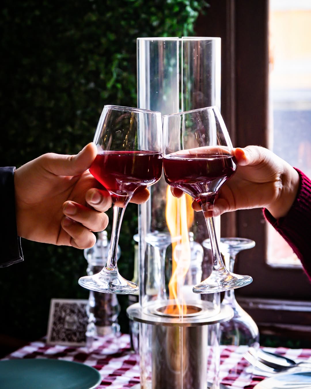 Restoran iç mekanından geniş açı