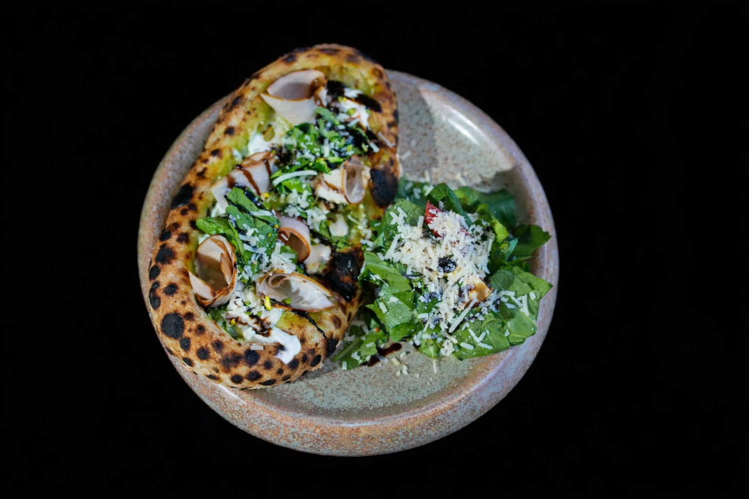 Pesto Tacchino Flatbread